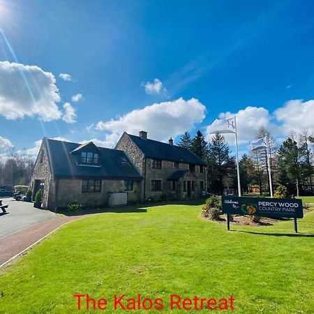 The Kalos Retreat - Hot Tub Lodge With Free 18 Hole Golf Course Swarland Esterno foto